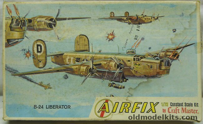 Airfix 1/72 B-24 Liberator Craftmaster Issue, 1503-150 plastic model kit